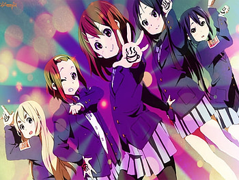 k-on!, after school tea time, ritsu, anime, yui, mio, mugi, k-on HD wallpaper