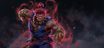 Akuma Unleashed - Street Fighter, video game, Street Fighter, Akuma (Street Fighter) HD wallpaper