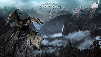Skyrim Backgrounds - Cave HD wallpaper