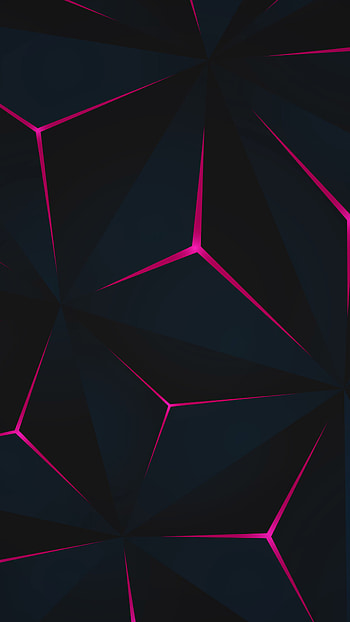 Triangles, Glow in the Dark HD phone wallpaper