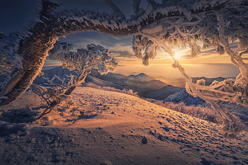 Winter Serenity: South Korea's Majestic Nature in, South Korea, nature, winter HD wallpaper