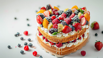 Delicious cake, food, cake, Gourmet, dessert HD wallpaper