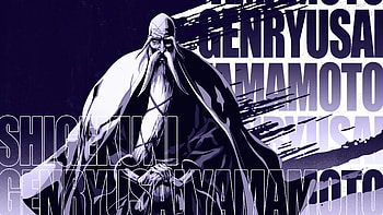 Bleach, Genryūsai Shigekuni Yamamoto HD wallpaper