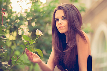 nice, girl, model, linda chica HD wallpaper