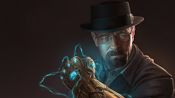 Infinity Gauntlet X Walter White Breaking Bad HD wallpaper