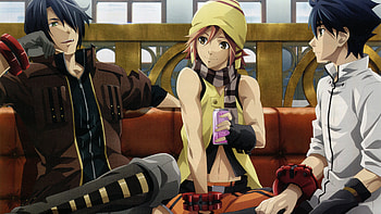 God Eater (TV series), Lenka Utsugi, Rindou Amamiya, Kouta Fujuki , U TV HD wallpaper