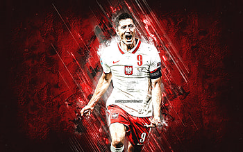 Robert Lewandowski, nike, football, poland HD wallpaper
