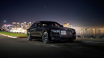 2022 Rolls Royce Black Badge Ghost Cars HD wallpaper