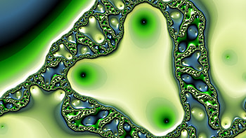 Trippy Psychedelic Fractal, trippy, psychedelic, aesthetic, green, Abstract, fractal, abstract green HD wallpaper