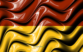 Tolima Flag, , Departments of Colombia, South America, Day of Tolima, Flag of Tolima, 3D art, Tolima, colombian departments, Tolima 3D flag, Colombia HD wallpaper