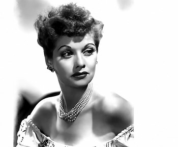 Lucille Ball, old, white, black, ball, red, lucy, hair HD wallpaper