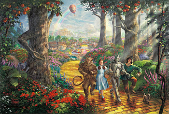 The Wizard of Oz, Fantasy film, Iconic characters, Magical journey HD wallpaper