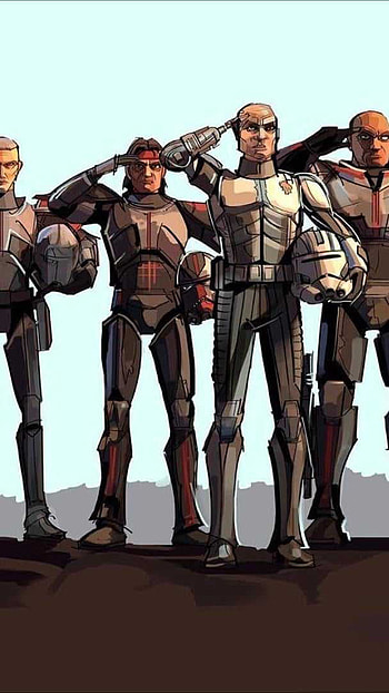 Team bad batch, star war HD phone wallpaper