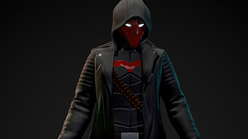 Red Hood Glowing Eyes , red-hood, superheroes, artist, artwork, digital-art, artstation HD wallpaper
