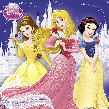 Disney Princess Wall Calendar (2016): Mead: 0038576364769: Amazon.com: Books HD phone wallpaper