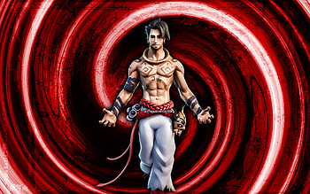 Raz Glyph Acolyte, red grunge background, Fortnite, vortex, Fortnite characters, Raz Glyph Acolyte Skin, Fortnite Battle Royale, Raz Glyph Acolyte Fortnite HD wallpaper