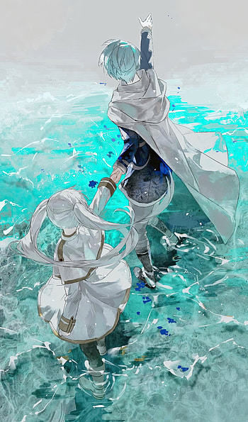 Frieren & Himmel - Elegant Journey Beyond's End Anime, Frieren (Frieren: Beyond Journey's End), Anime, Frieren: Beyond Journey's End HD phone wallpaper