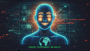Optimized Evolution — AI, Artificial Intelligence, Hologram, Digital HD wallpaper