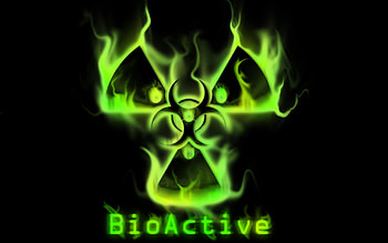 Biohazard symbol, Toxic warning, Green hazard, Dangerous substance HD wallpaper