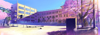 Anime, Building HD wallpaper