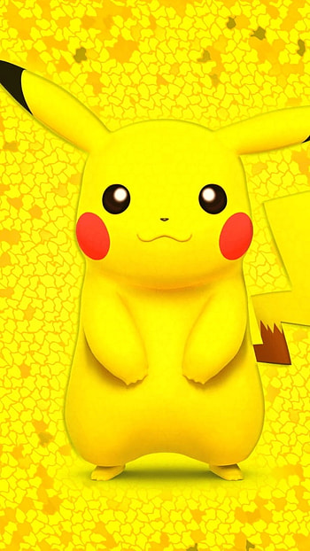 Cute Pikachu, Yellow, pokemon HD phone wallpaper