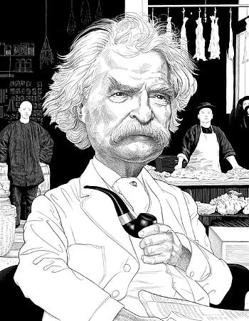 Mark Twain, Cancelled Bret Harte, Other subject HD phone wallpaper