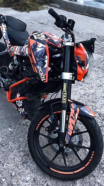Ktm Duke 200, Racing HD phone wallpaper
