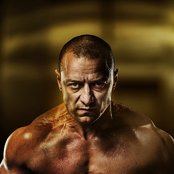 Glass, movie, angry, James McAvoy HD phone wallpaper