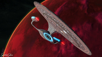 Galaxy class starship, Exploratory missions, Uncharted territories, Epic battles HD wallpaper