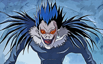 Ryuk, , vector art, Ryuk drawing, creative art, Ryuk art, vector drawing, anime characters, Death Note characters, japanese manga, Ryuk Death Note HD wallpaper