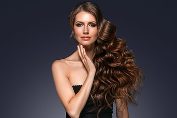 Wavy Hair, model, wavy, hair, female HD wallpaper