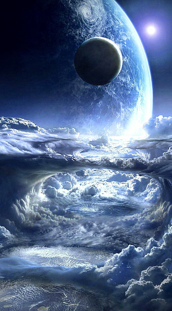 Planet , Android and iOS, Digital art, Cosmic beauty HD phone wallpaper