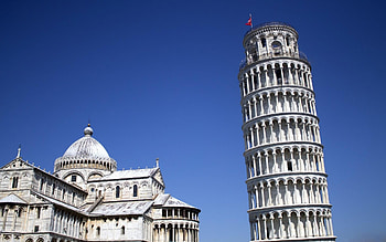 Leaning tower , Iconic Pisa, Leaning tower HD wallpaper