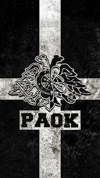 PAOK Grunge, thessaloniki, paokfc, greece, eagle, ultras, football, partizan, fans HD phone wallpaper