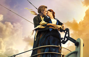 Leonardo DiCaprio and Kate Winslet, Titanic HD wallpaper