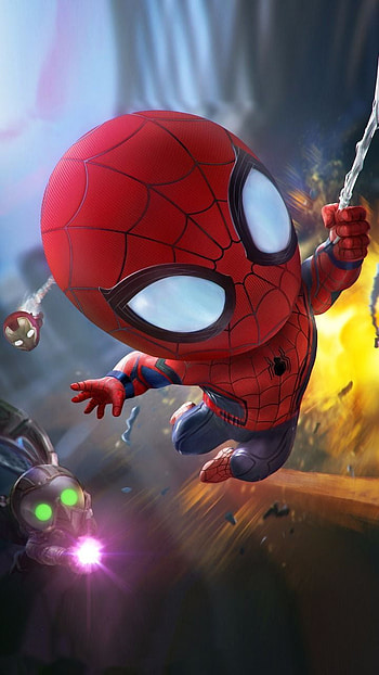 Baby Avengers, Chibi Avengers HD phone wallpaper