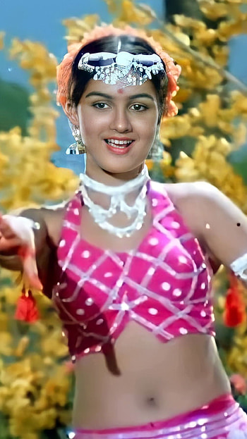 Urvashi, malayalam actress, navel, vintage HD phone wallpaper