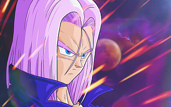 Dragon Ball, Dragon Ball Z, Trunks (character), Violets, Space, Anime / and Mobile Backgrounds HD wallpaper