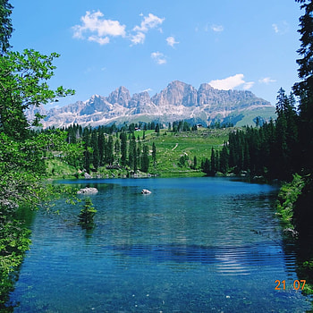 .., montagne, lago HD phone wallpaper