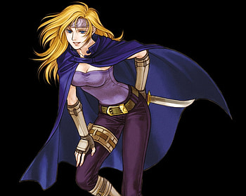 Blonde, sexy, black, sword, hot, cute, girl, dark, blade, anime girl, anime, weapon, female HD wallpaper