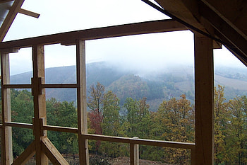 Window To Be, window, fall, view, colours, memories HD wallpaper