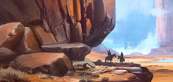 artistic, cowboy HD wallpaper