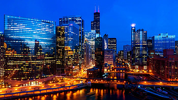 Chicago travels, cityscape, Architectural wonders, Urban beauty HD wallpaper