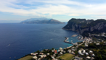 Capri Island, Gardens of Augustus, Italian paradise, Visions of travel HD wallpaper