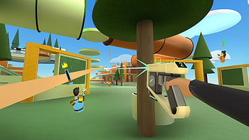 Horizon Worlds, Paintball experience, Social VR HD wallpaper