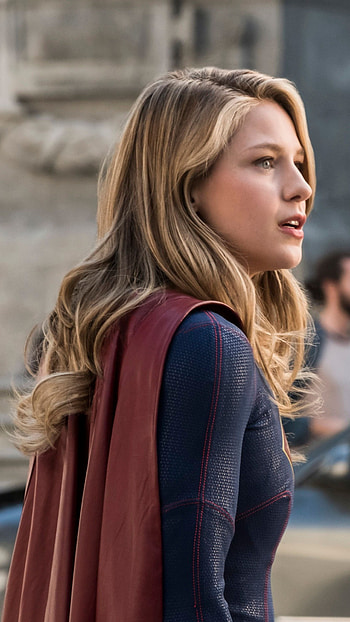 Melissa Benoist, hollywood actress, supergirl HD phone wallpaper
