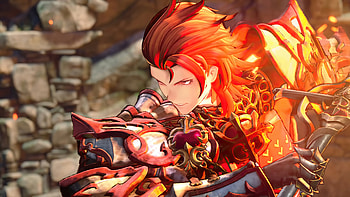 Granblue Fantasy: Relink Fiery Warrior, video game, Granblue Fantasy: Relink HD wallpaper