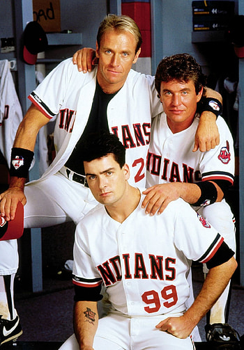 Major League, 80s nostalgia, Tom Berenger's talent, Charlie Sheen's breakthrough HD phone wallpaper