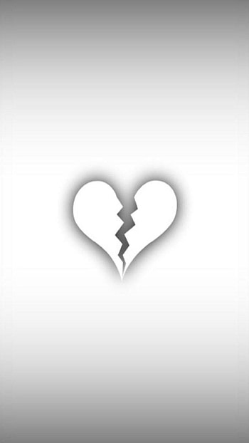 Broken Heart, Sketch HD phone wallpaper