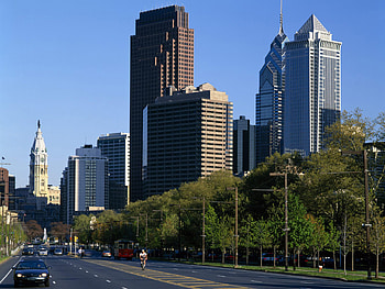Pennsylvania travels, Philadelphia downtown HD wallpaper